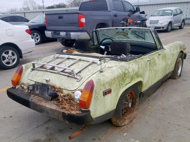 GAN6UG185223G - 1976 MG MIDGET YELLOW photo 4