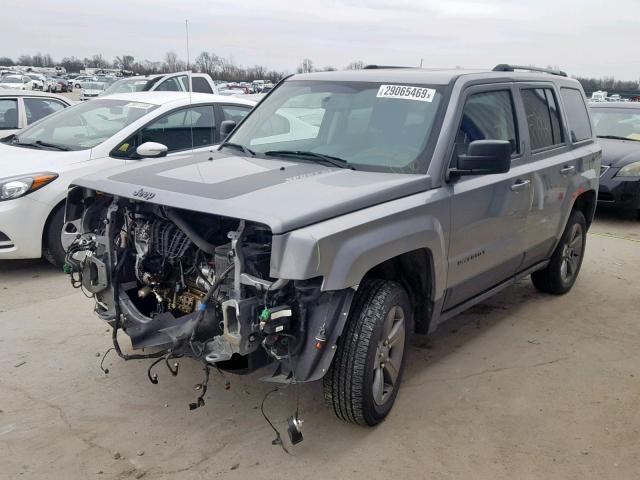 1C4NJPBA3GD790916 - 2016 JEEP PATRIOT SP GRAY photo 2