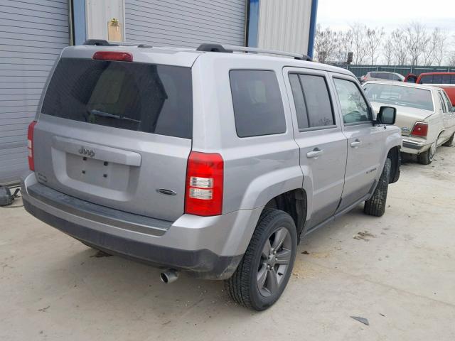 1C4NJPBA3GD790916 - 2016 JEEP PATRIOT SP GRAY photo 4