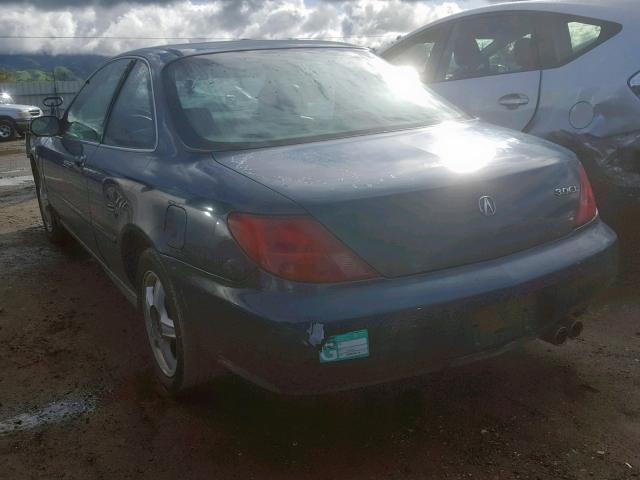 19UYA2259VL011364 - 1997 ACURA 3.0CL GREEN photo 3