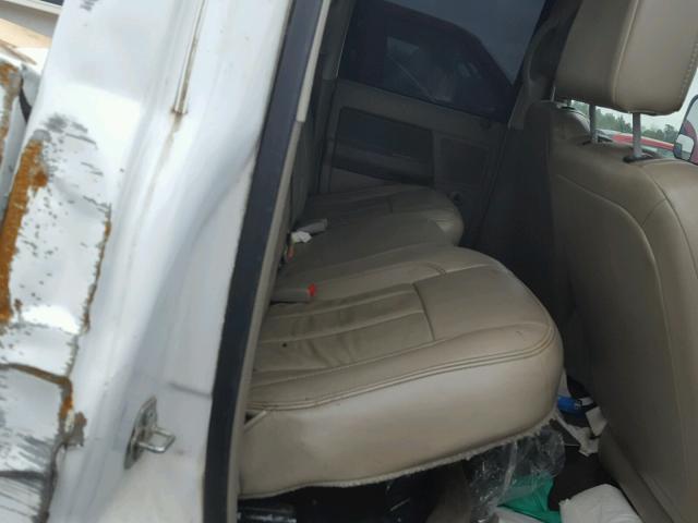 3D7KS28A28G106264 - 2008 DODGE RAM 2500 S Սպիտակ լուսանկար 6