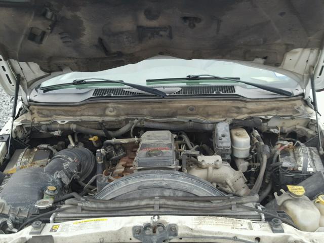 3D7KS28A28G106264 - 2008 DODGE RAM 2500 S Սպիտակ լուսանկար 7