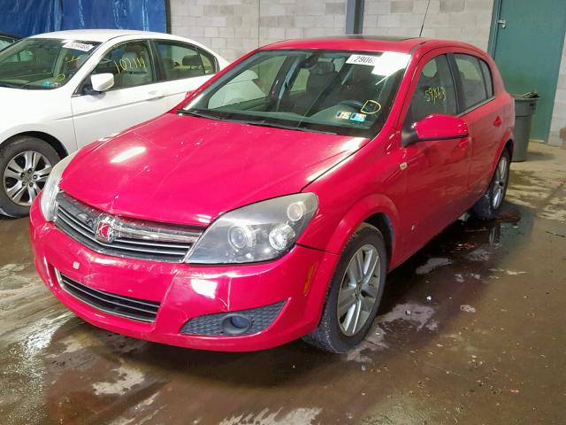 W08AT671985122196 - 2008 SATURN ASTRA XR RED photo 2