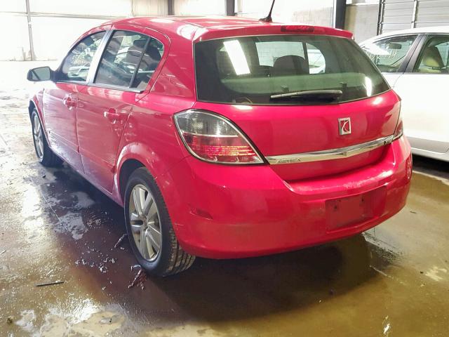 W08AT671985122196 - 2008 SATURN ASTRA XR RED photo 3