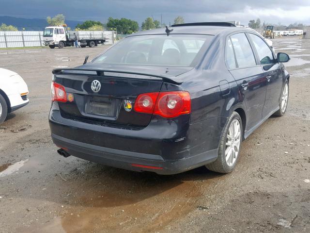 3VWXJ71K27M052562 - 2007 VOLKSWAGEN JETTA GLI BLACK photo 4