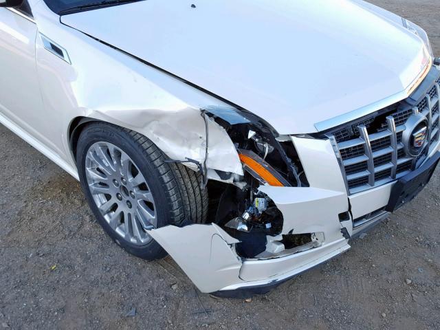 1G6DK1E39C0149681 - 2012 CADILLAC CTS PERFOR WHITE photo 9