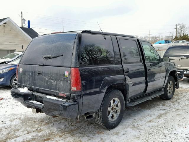 1GKEK63R8YR230362 - 2000 GMC DENALI BLACK photo 4