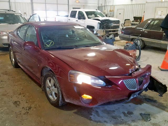 2G2WP582981156664 - 2008 PONTIAC GRAND PRIX RED photo 1