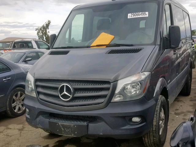 8BTPE7DD5GE130044 - 2016 MERCEDES-BENZ SPRINTER 2 GRAY photo 2