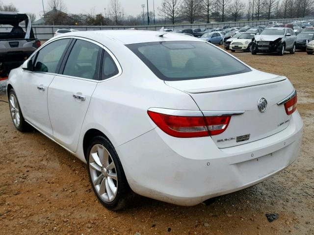 1G4PR5SK0E4212148 - 2014 BUICK VERANO CON WHITE photo 3