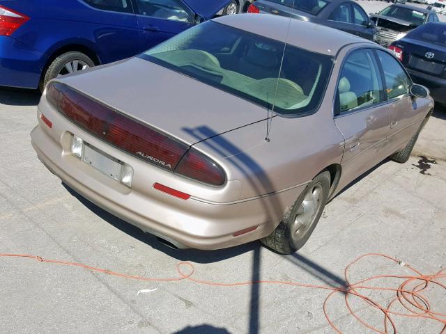 1G3GR62C6X4116403 - 1999 OLDSMOBILE AURORA GOLD photo 4