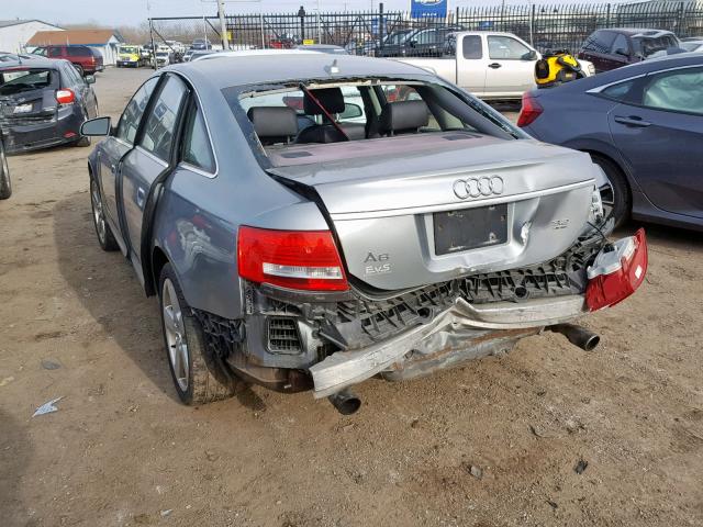 WAUDH74F88N166182 - 2008 AUDI A6 3.2 QUA SILVER photo 3