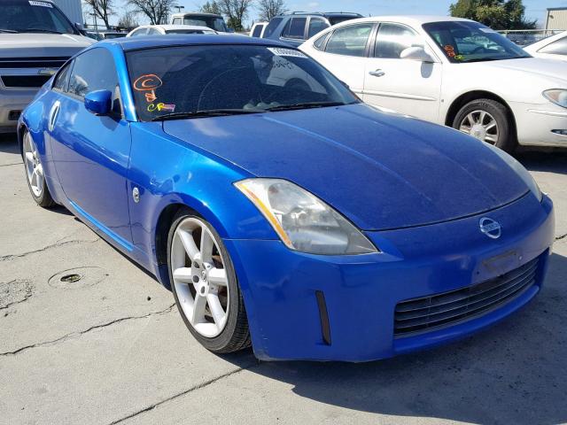 JN1AZ34E53T001605 - 2003 NISSAN 350Z COUPE BLUE photo 1