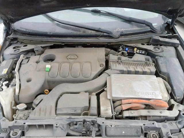 1N4CL21E17C230655 - 2007 NISSAN ALTIMA HYB GRAY photo 7