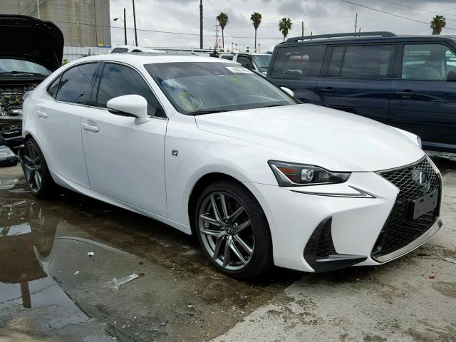 JTHBA1D24J5067792 - 2018 LEXUS IS 300 WHITE photo 1