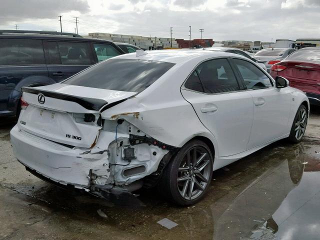 JTHBA1D24J5067792 - 2018 LEXUS IS 300 WHITE photo 4