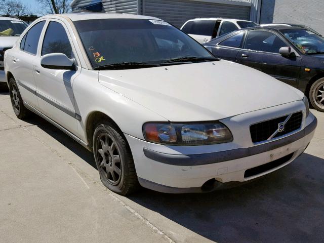 YV1RS61N112011572 - 2001 VOLVO S60 WHITE photo 1