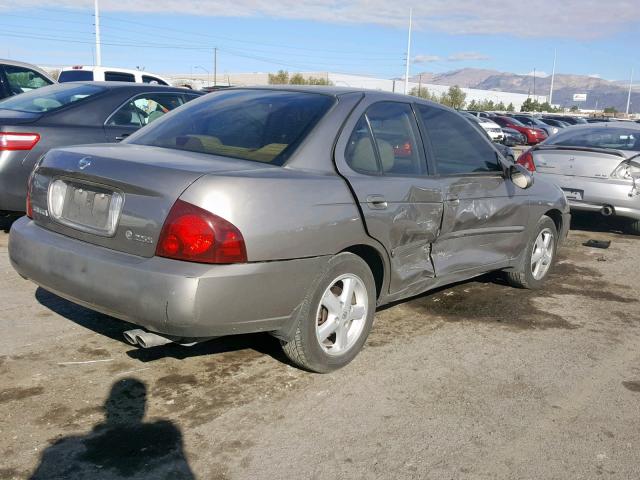 3N1AB51A34L460803 - 2004 NISSAN SENTRA 2.5 BROWN photo 4