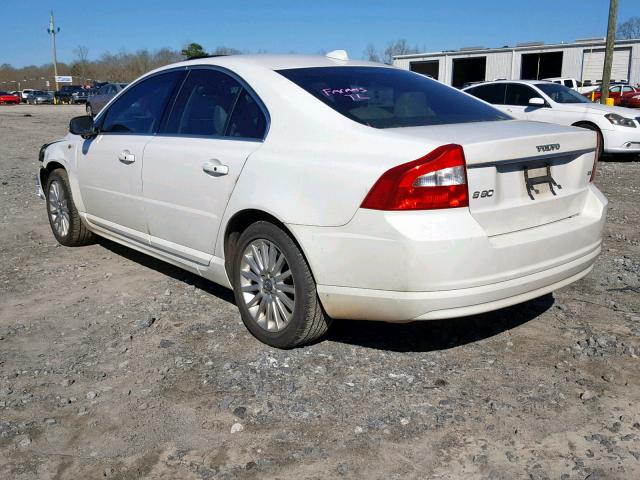 YV1AS982171036173 - 2007 VOLVO S80 3.2 WHITE photo 3