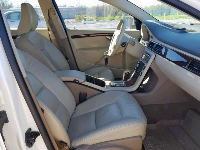 YV1AS982171036173 - 2007 VOLVO S80 3.2 WHITE photo 5