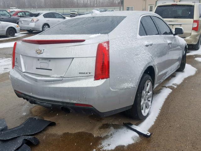 1G6AG5RX0F0128814 - 2015 CADILLAC ATS SILVER photo 4