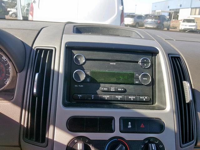 2FMDK36CX9BA95821 - 2009 FORD EDGE SE WHITE photo 9