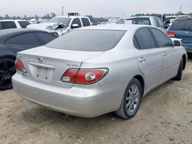 JTHBF30G430097034 - 2003 LEXUS ES 300 GRAY photo 4