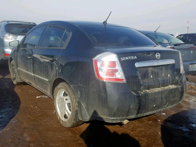 3N1AB6AP2AL633779 - 2010 NISSAN SENTRA 2.0 BLACK photo 3