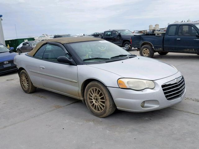 1C3EL55R66N205162 - 2006 CHRYSLER SEBRING TO SILVER photo 1