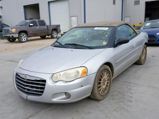 1C3EL55R66N205162 - 2006 CHRYSLER SEBRING TO SILVER photo 2