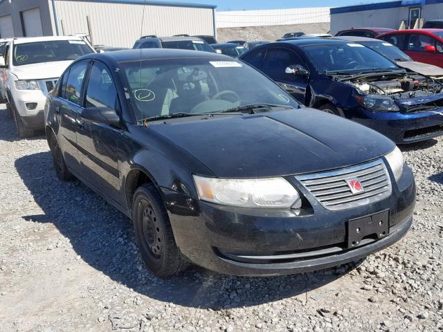 1G8AJ58F97Z153483 - 2007 SATURN ION LEVEL BLACK photo 1