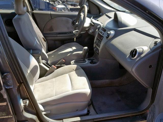 1G8AJ58F97Z153483 - 2007 SATURN ION LEVEL BLACK photo 5