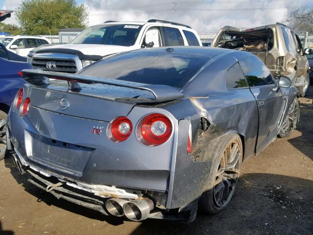 JN1AR5EF7HM820698 - 2017 NISSAN GT-R PREMI CHARCOAL photo 4