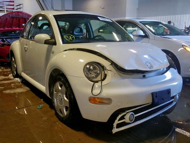 3VWDD21C11M440265 - 2001 VOLKSWAGEN NEW BEETLE Weiß Foto 1