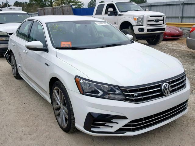1VWDT7A36HC039287 - 2017 VOLKSWAGEN PASSAT R-L WHITE photo 1