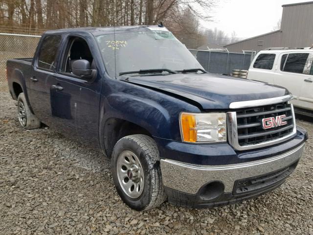 3GTEC13C87G555714 - 2007 GMC NEW SIERRA BLUE photo 1