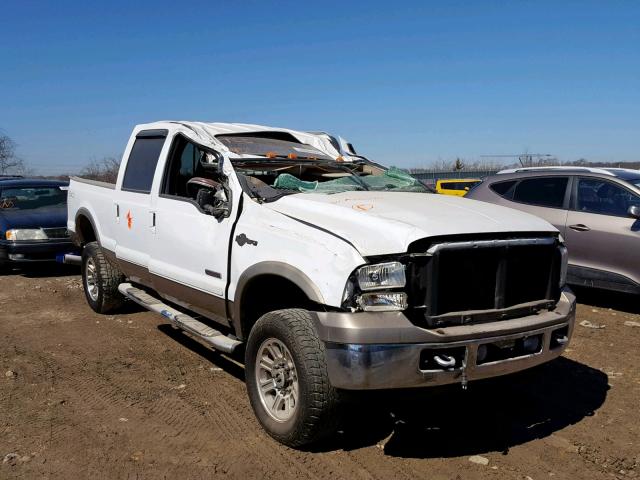 1FTWW31P67EA86370 - 2007 FORD F350 SRW S WHITE photo 1