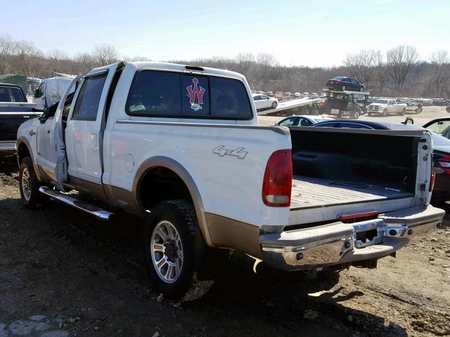 1FTWW31P67EA86370 - 2007 FORD F350 SRW S WHITE photo 3