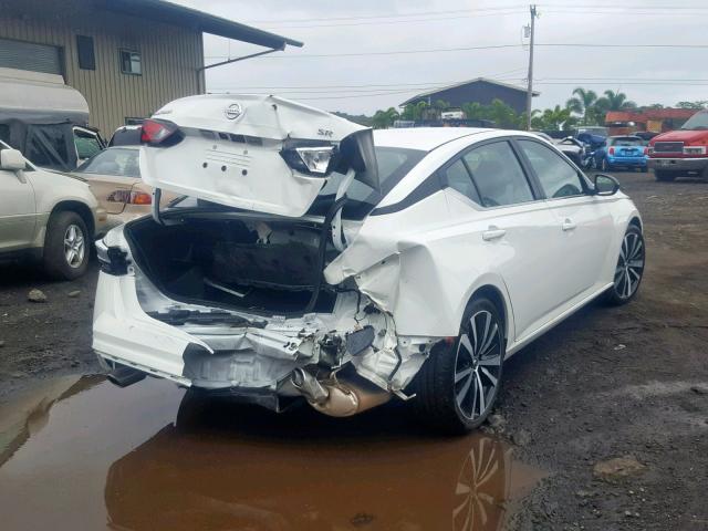 1N4BL4CV0KC131547 - 2019 NISSAN ALTIMA SR WHITE photo 4