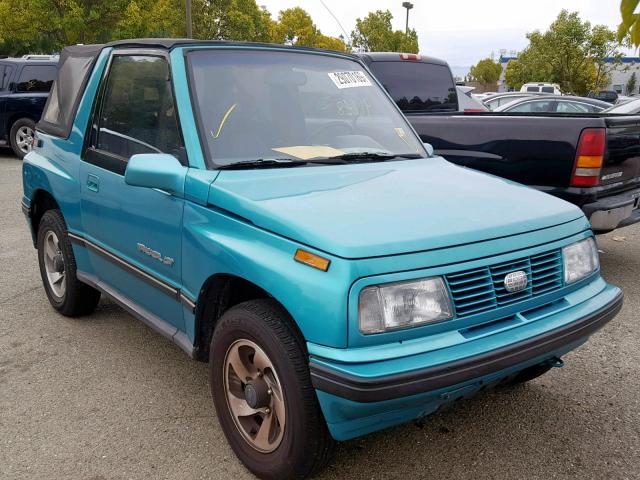 2CNBJ18U3P6914582 - 1993 GEO TRACKER GREEN photo 1