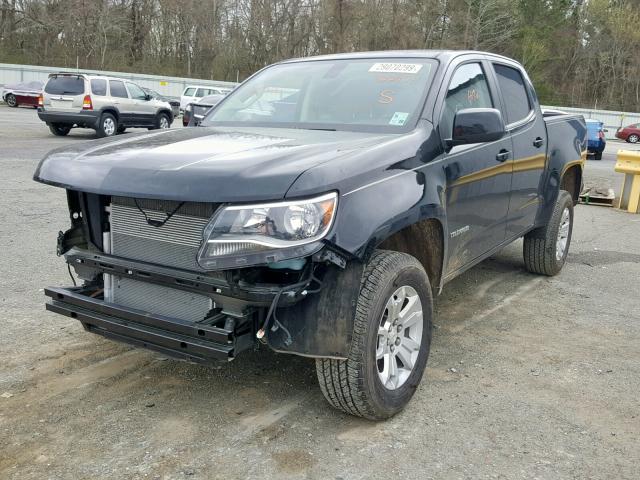 1GCGSCEN1H1322974 - 2017 CHEVROLET COLORADO L BLACK photo 2
