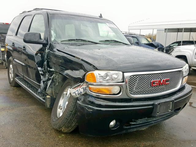 1GKEK63U76J114392 - 2006 GMC YUKON DENA BLACK photo 1