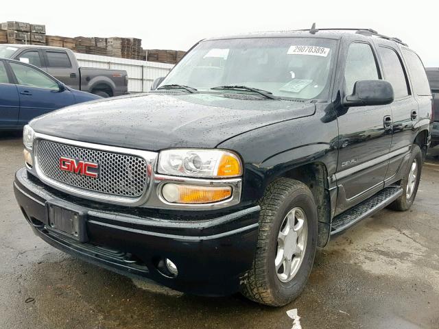 1GKEK63U76J114392 - 2006 GMC YUKON DENA BLACK photo 2