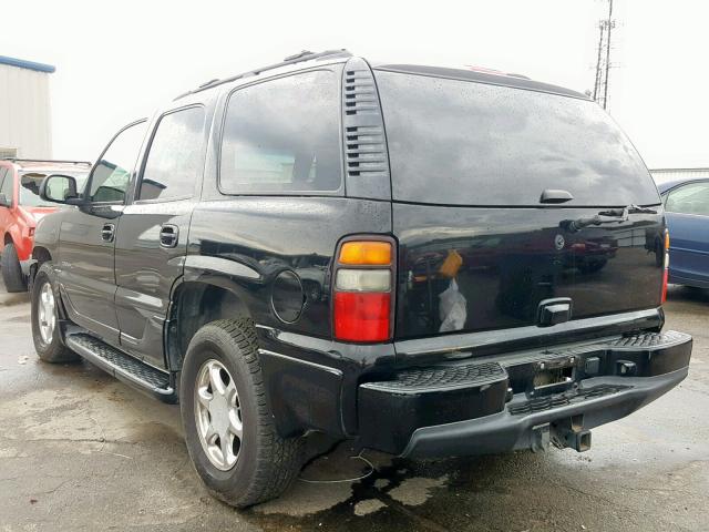 1GKEK63U76J114392 - 2006 GMC YUKON DENA BLACK photo 3