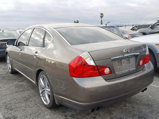 JNKAY01E76M101186 - 2006 INFINITI M35 BASE GRAY photo 3