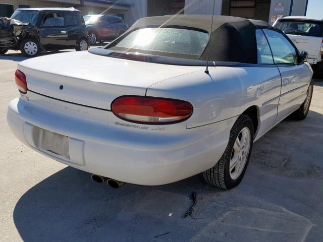 3C3EL55H5TT301030 - 1996 CHRYSLER SEBRING JX WHITE photo 4