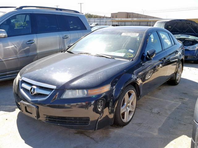 19UUA66276A038257 - 2006 ACURA 3.2TL BLACK photo 2