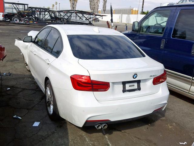 WBA8B9G55JNU98958 - 2018 BMW 330 I WHITE photo 3