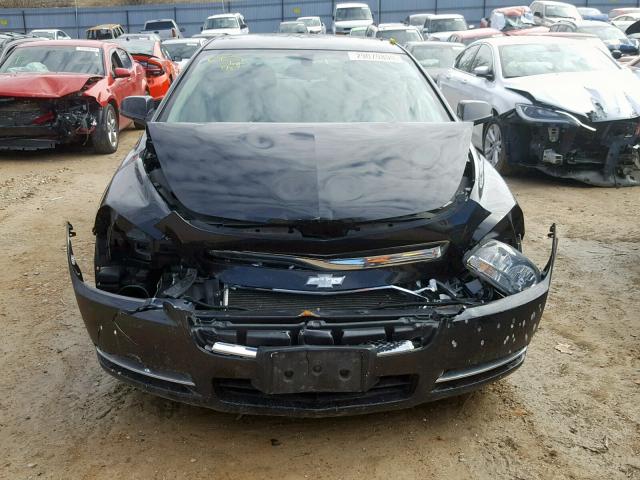 1G1ZC5E07CF317174 - 2012 CHEVROLET MALIBU 1LT 黑色 照片 9