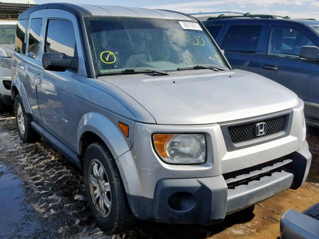 5J6YH18706L006224 - 2006 HONDA ELEMENT EX SILVER photo 1